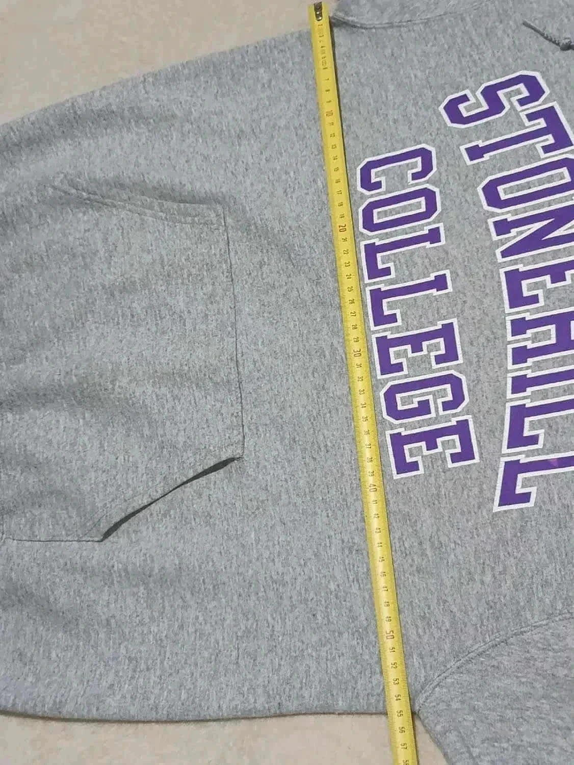 Grijze Champion Stonehill College hoodie Maat M – photo 10